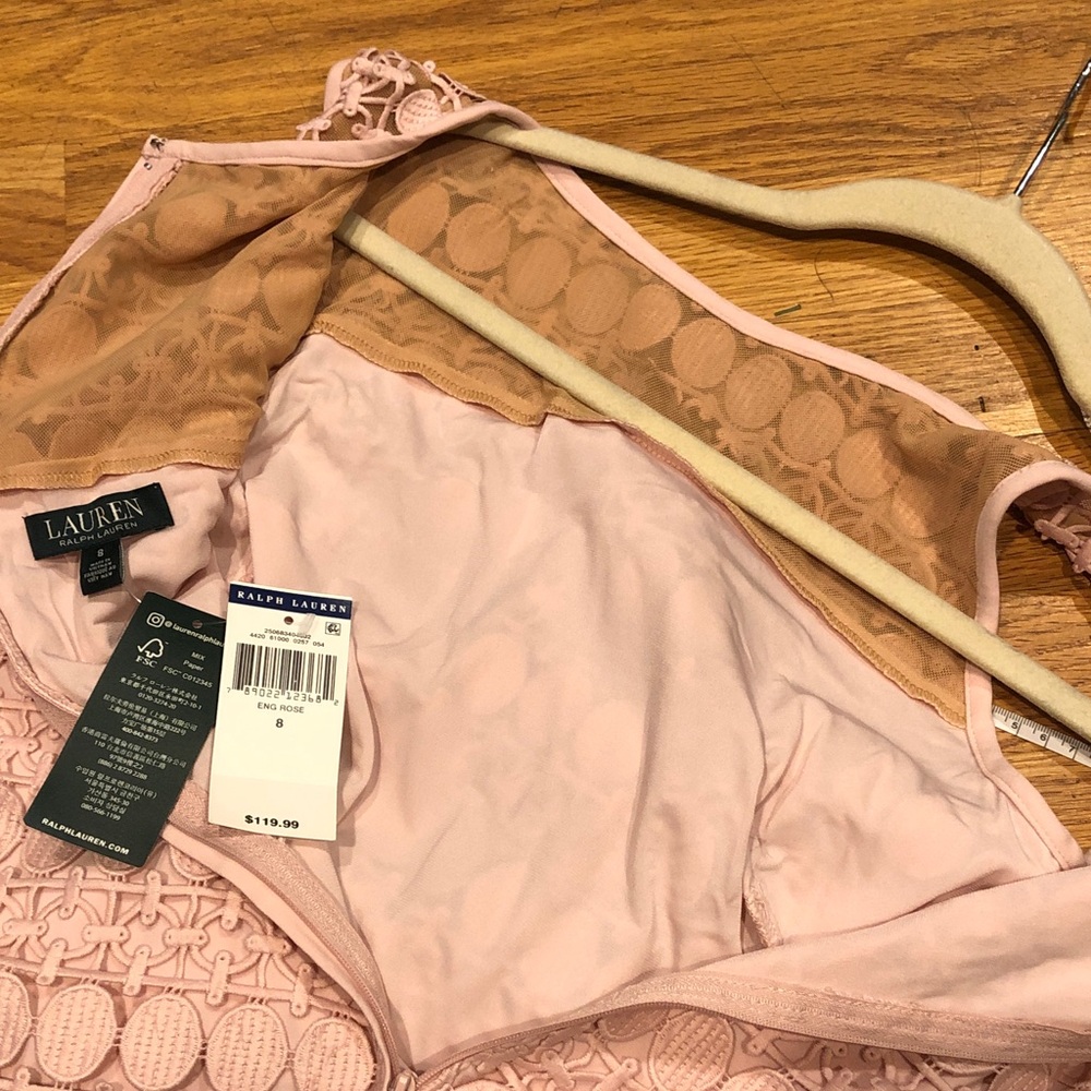 Lauren Ralph Lauren Lace Sleeveless Dress. New with tags. - Picture 11 of 12